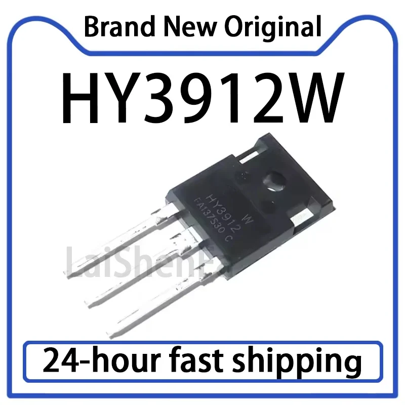 5PCS HY3912W Direct Insertion TO-247 N Channel 125V/190A Field Effect Transistor in Stock