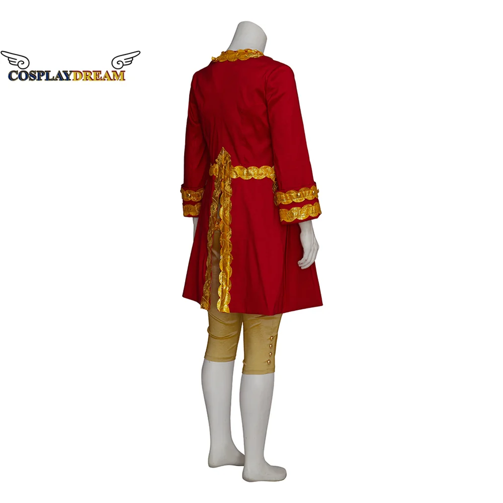 Costume baroque de l'époque victorienne pour hommes, Rocheadphones, noble médiéval, veste trempée pour hommes, manteau, glapantalon, fait sur mesure