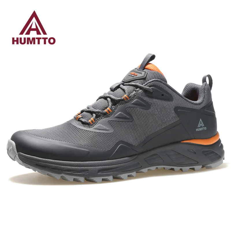 

HUMTTO Outdoor Sneakers for Men Non-slip Hiking Shoes Man Breathable Trekking Climbing Camping Sports Mountain Men's Footwear