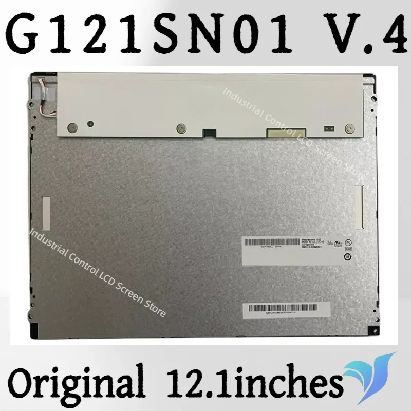 

Original G121Sn01 V4 12.1inch Industrial Screen, Available Model G121Stn01.0 Tm121Tdsg02 Tm121Sdsg01 Ba121S01-200 G121Xn01V.0 Ba121S01-100 Nlb121Sv01L-01 Test Delivery 100%