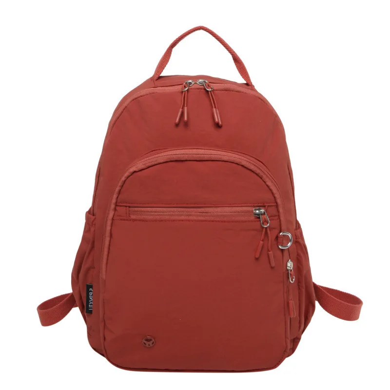 Lekki plecak damski o dużej pojemności, z wieloma przegródkami, uniwersalny, odporny na wodę