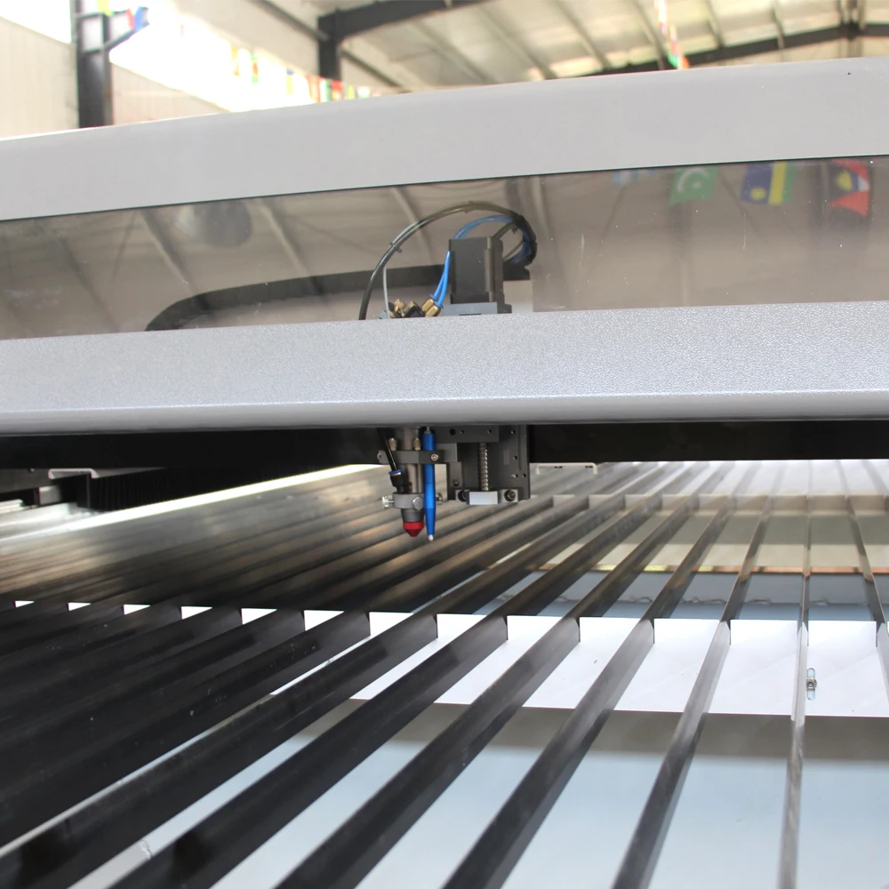 20mm Plywood Acrylic MDF Wood Laser Cutting Machine Ruida Control System AI 500W CO2 Laser Tube Water-Cooled CNC Bench-Top