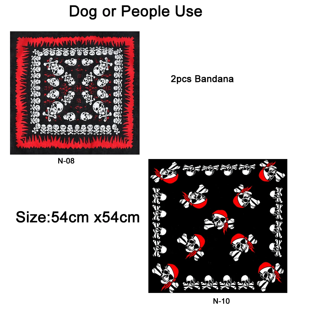 Halloween Hunde Bandana Caps mit Totenkopf Haustier Piratenhut Katzenhut Halloween Pirat Cosplay Kostüm Hund Dress Up Kostümzubehör – Detail 19