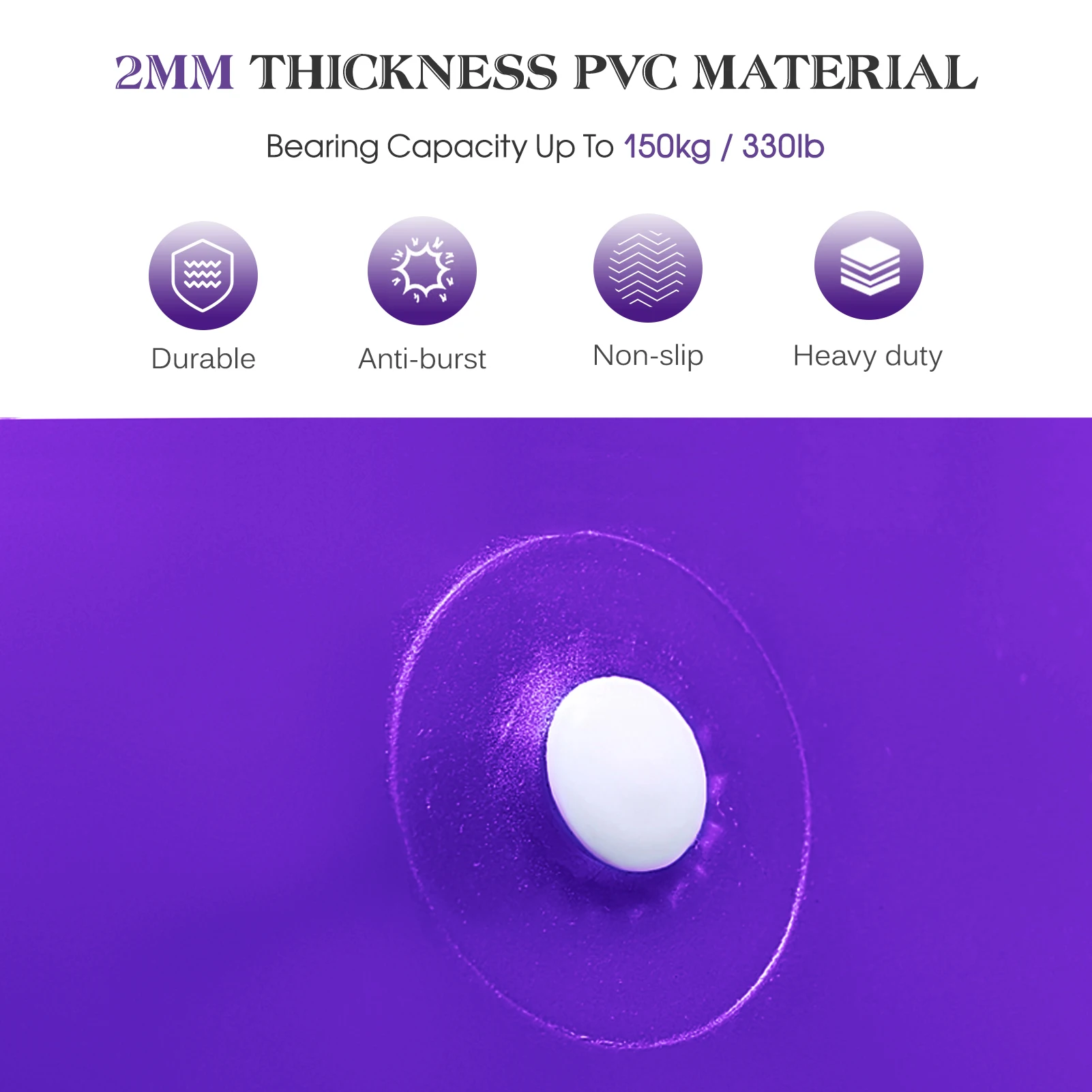 بولي كلوريد الفينيل كرات اللياقة البدنية كرة يوجا سميكة واقية من الانفجار ممارسة المنزل الصالة الرياضية بيلاتيس معدات التوازن الكرة 45 سنتيمتر/55 سنتيمتر/65 سنتيمتر/75 سنتيمتر