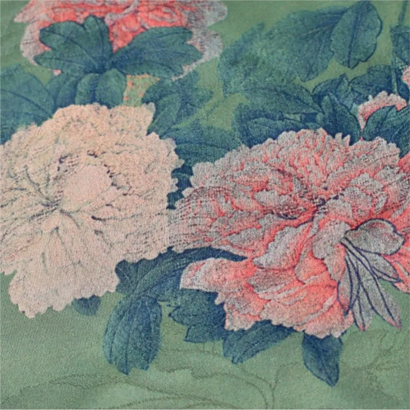 

Cheongsam из ткани с принтом Xiangyunsha, новая легкая роскошная теплая одежда в китайском стиле, окрашенная в галстук