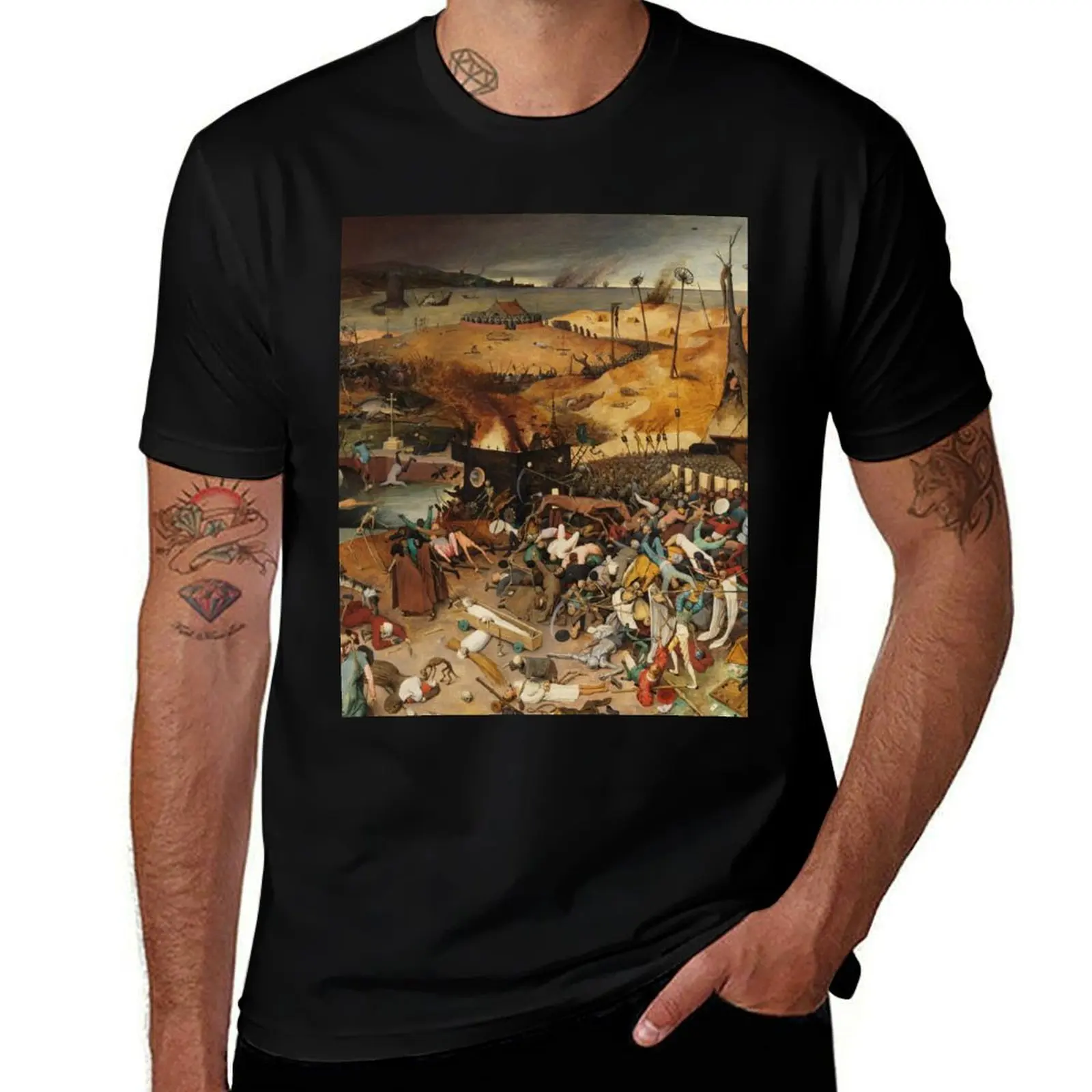 

The Triumph of Death by Pieter Bruegel the Elder T-Shirt Clothing anime stuff croswit shirt man mens clothes