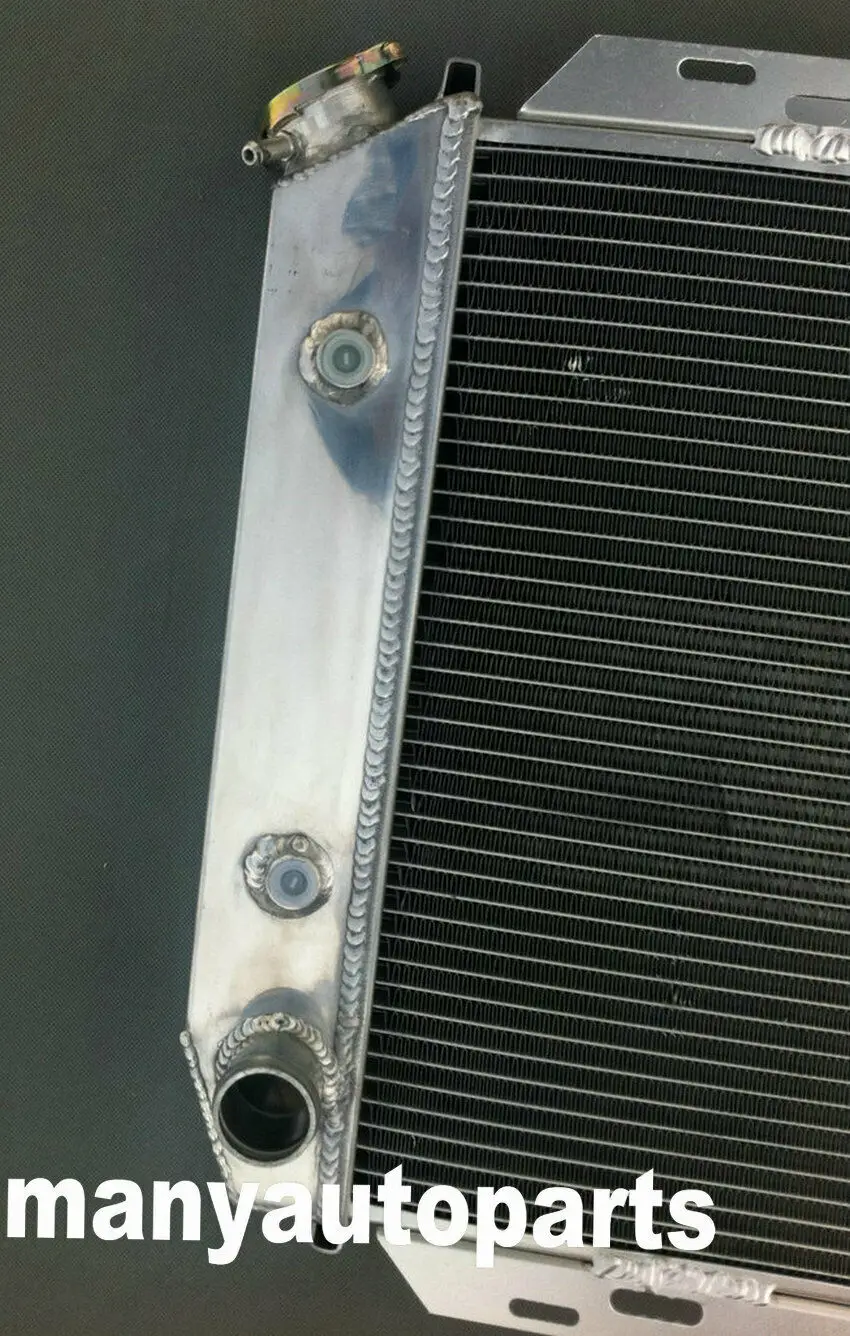3 Row Aluminum Radiator for FORD MUSTANG 1979-1993 1980 81 82 83 84 85 86 87 88