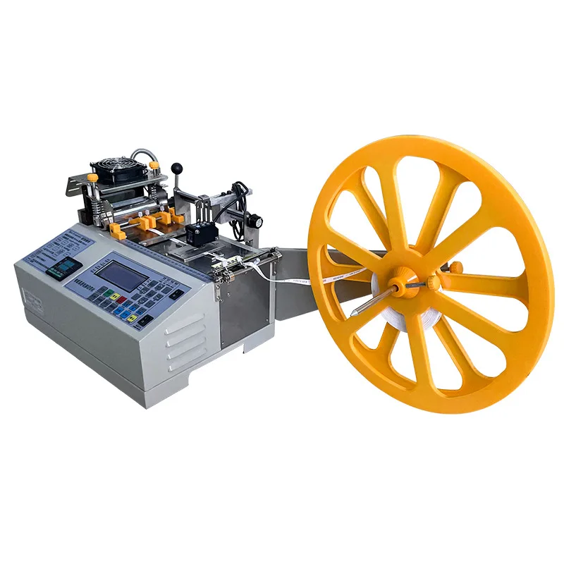 

Fully automatic computer tape cutting machine infrared positioning trademark water washing label dedicated cold