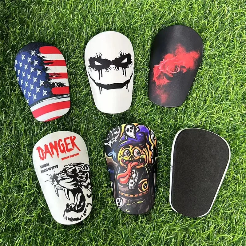 Mini mallas extra pequeñas de fútbol, MiniShinPads, suministros de entrenamiento de fútbol, espinilleras, soportes para pies