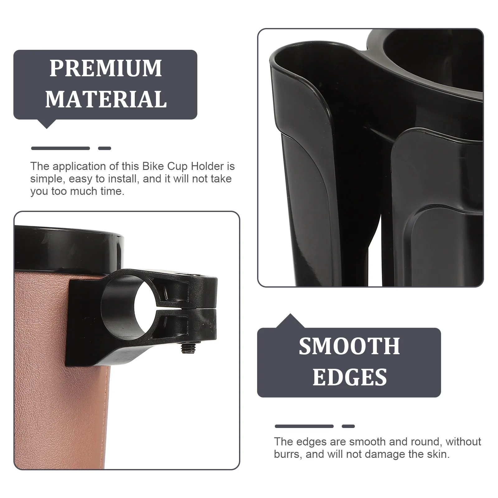 

Bicycle Cup Holder Convenient Bike Accessory Water Bottle Carrier Stroller for Convenience Plastic Holders Easy