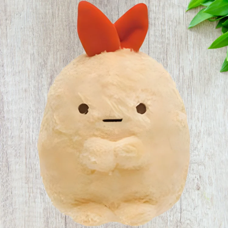 SAN X Corner Creatures, Fried Shrimp Cute Dolls Plush Doll 14cm Height MX81801