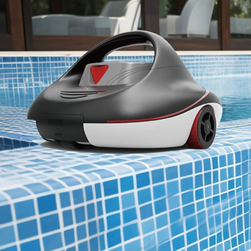 Hantechn New Design Oem Customize Logo Cordless Robotic Pool Cleaner 10.8v Rechargeable Battery 80m² Cleaner Robot