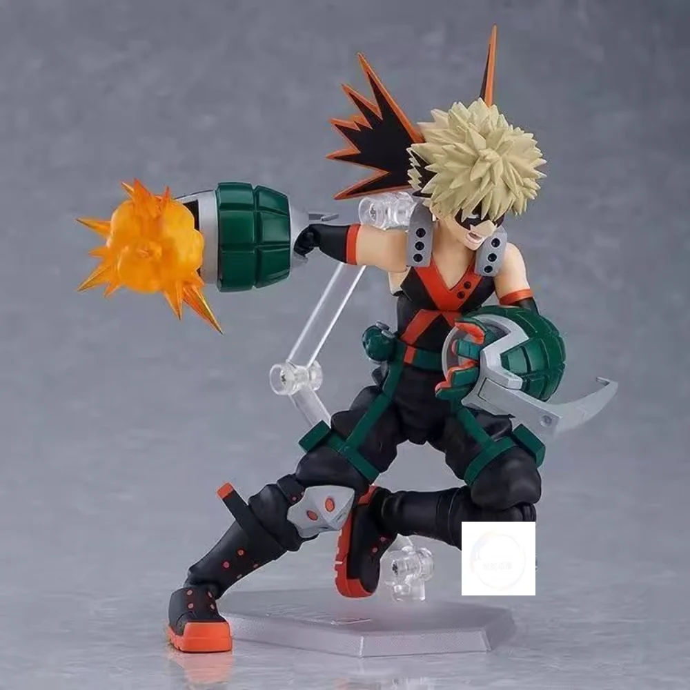 Figma My Hero Academia Bakugou Katsuki Figure 443 323 Midoriya Izuku Action Figure Model Toys Joint Movable Doll Room Decor