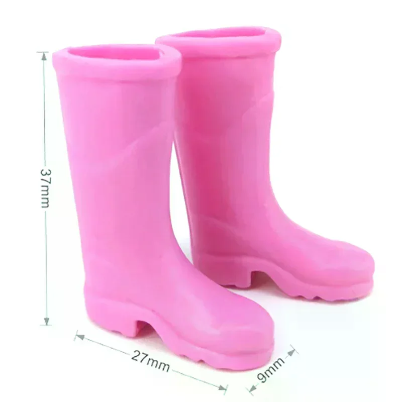 /Cna/Decoration Mini Colorful Rain Boots Miniature Dolls Accessories 1/12 Dollhouse
