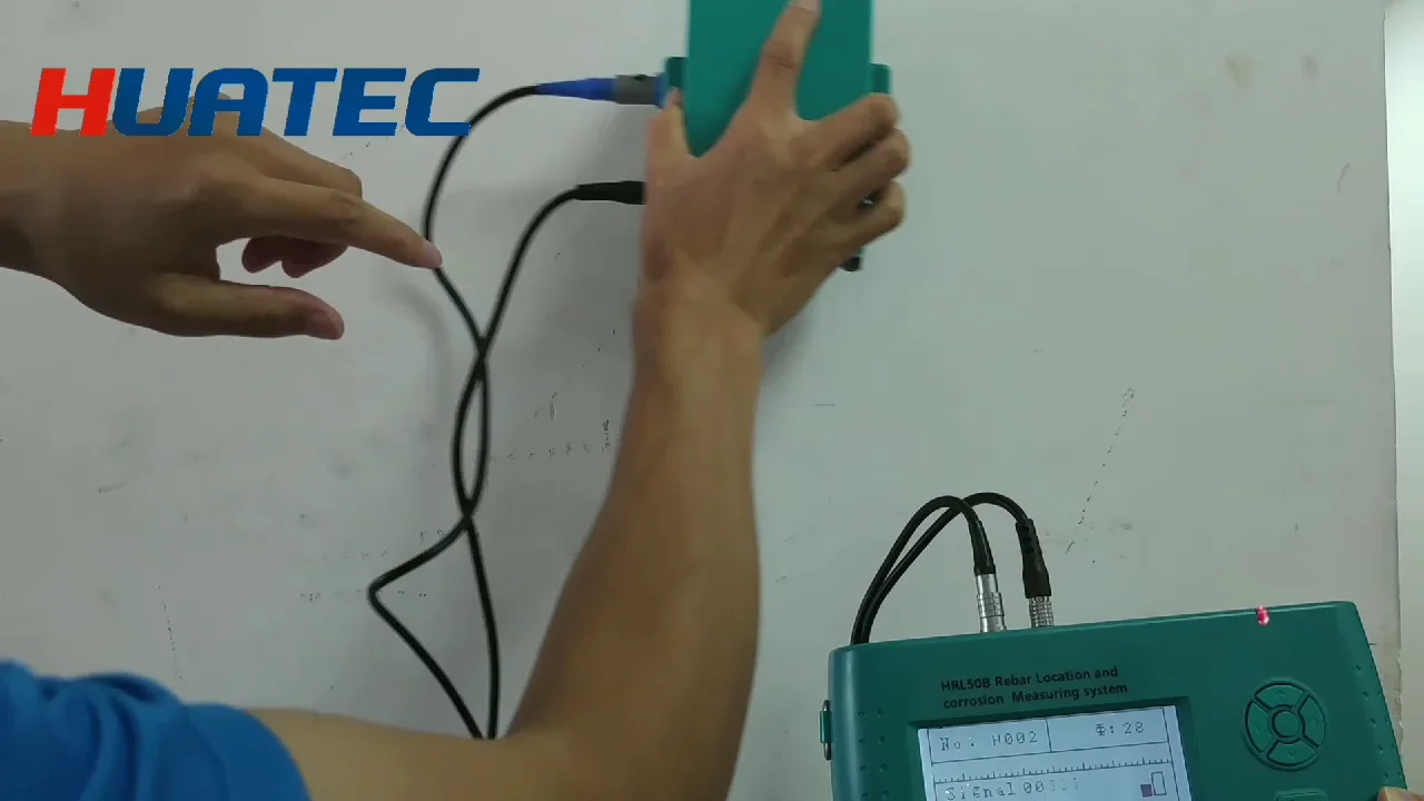 HRL50B Construction Materials Testing Rebar Detector