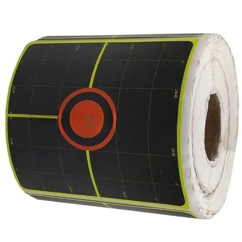 Adapted for 250 Sheets/roll Diameter 7.5 Cm Shooting Practice Splash Target Sticker