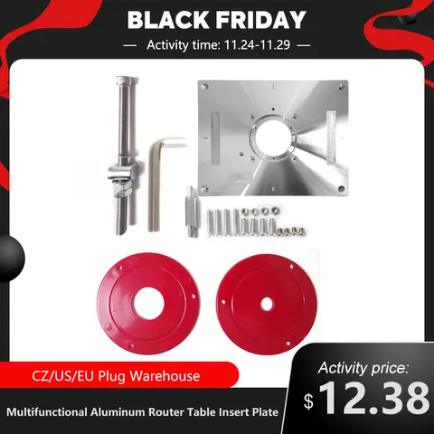 Aluminum Router Table Insert Plate meterk