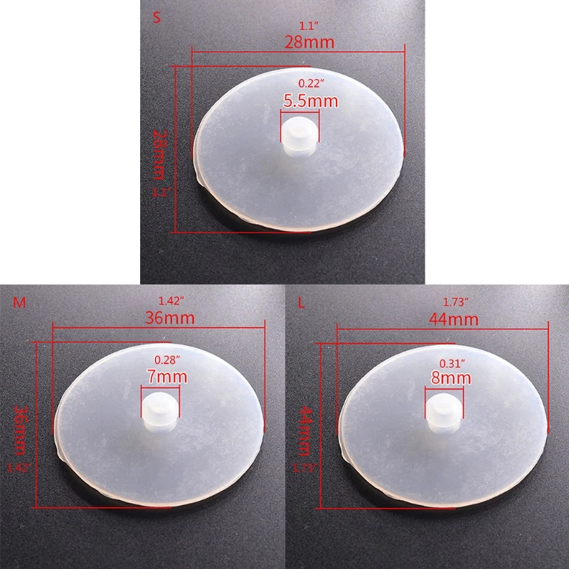 Tampas de vedação de flutuador de panela de pressão universal de 5 peças Almofada de silicone Panela de arroz Exaustão de vapor