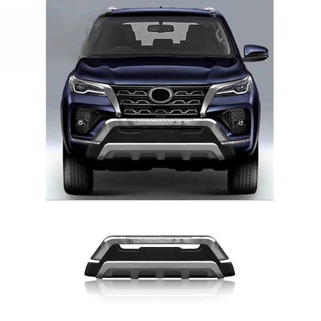 

High quality car bumpers front rear bumper guard Nudge for Toyota Fortuner 2020 2021