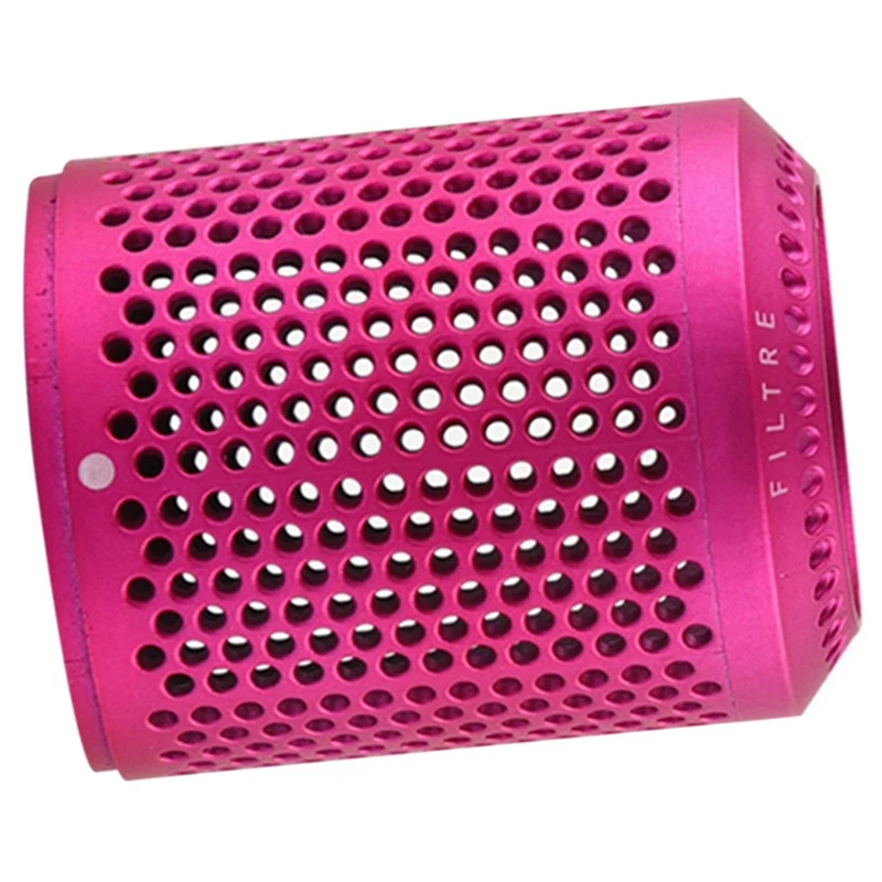 غطاء فلتر خارجي مقاوم للغبار مناسب لمجفف شعر دايسون ، ملحقات المكنسة الكهربائية ، أحمر وردي ، HD01 ، HD03 ، HD08 ، 3X