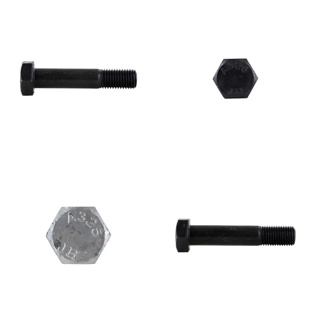 

Heavy Hex Structural Bolts 7/8-9 x 4-1/2, 10 Pack, Plain Finish, Type 1, Heavy Duty Construction Fasteners