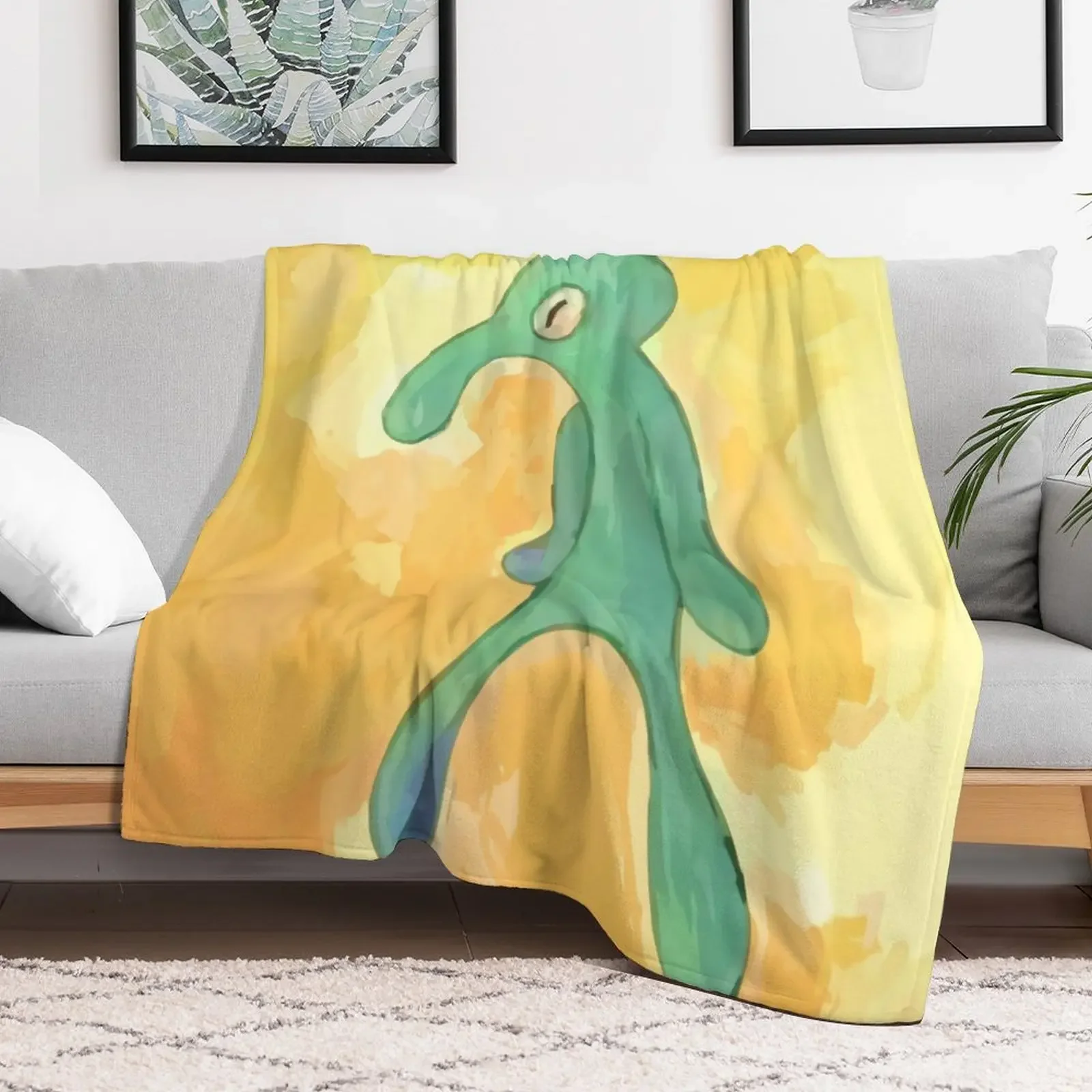 Manta suave para sofás, bold and brash