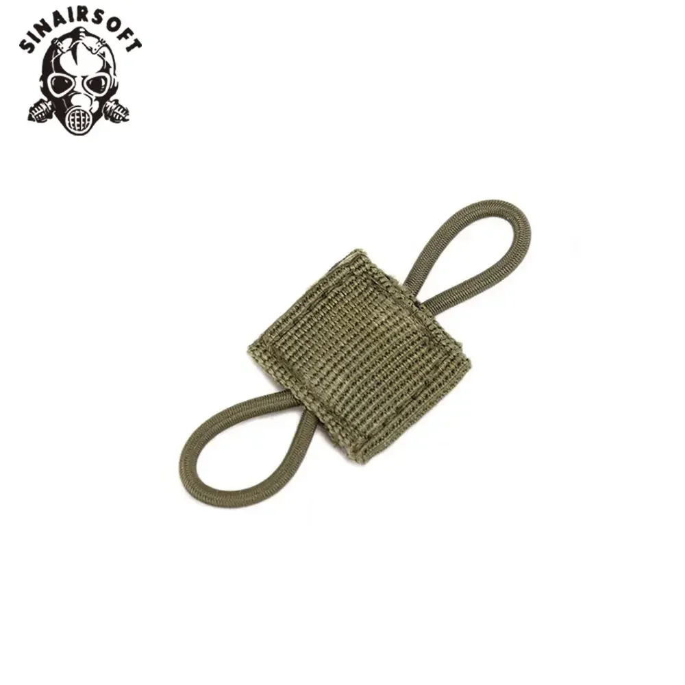 SINAIRSOFT 4pcs Antenna Binding Buckle Outdoor Tactical Molle System Backpack Camping Accessories Tactical Fixed Binding Buckle