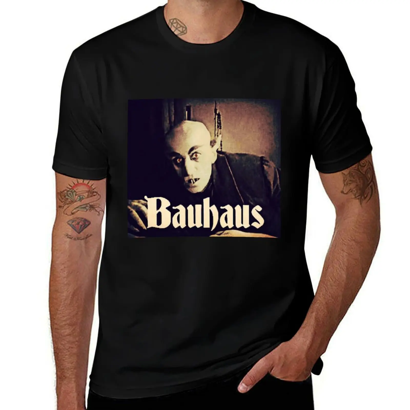 

Bauhaus Vampire T-Shirt Man t-shirt man clothes Funny t-shirts men tshirt