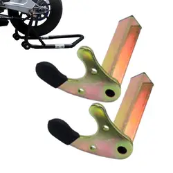 Motorcycle Rear Stand 2pcs Heavy Duty Motorcycle Stand Attachment Swingarm Spool Lift Stand Motorcycle Paddock Stand Hooks