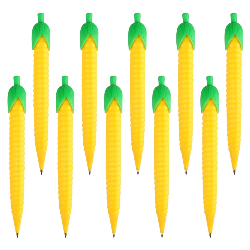 

10 Pcs Mechanical Cartoon Kids 0 Pencils 5mm Refillable Press Type Writing Multi-Function Lead Pencils School Supplies