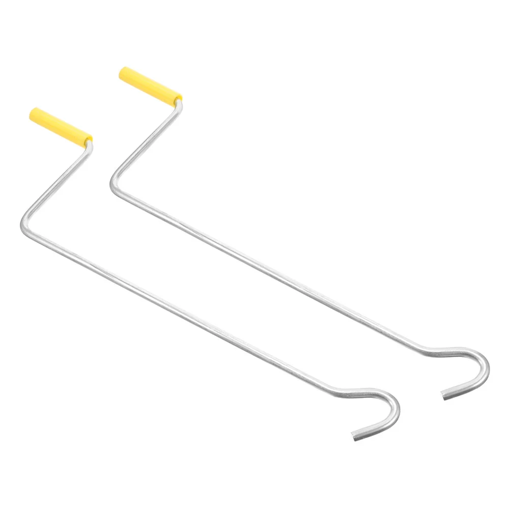 2 Pcs Labor-saving Wrench Rocker Crank Vehicle Jack Car Trailer Handle Automotive Accessories Lift Tools