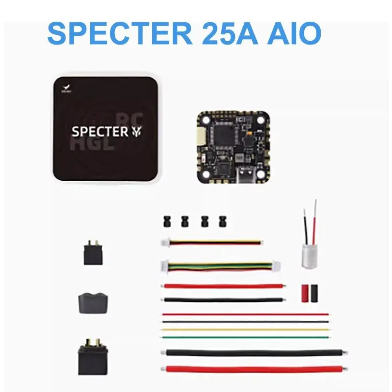 

HGLRC SPECTER 25A AIO MPU6000 F722 Flight Controller 25A 4in1 ESC 3-6S LiPo for FPV Drone DIY Parts 25.5x25.5mm