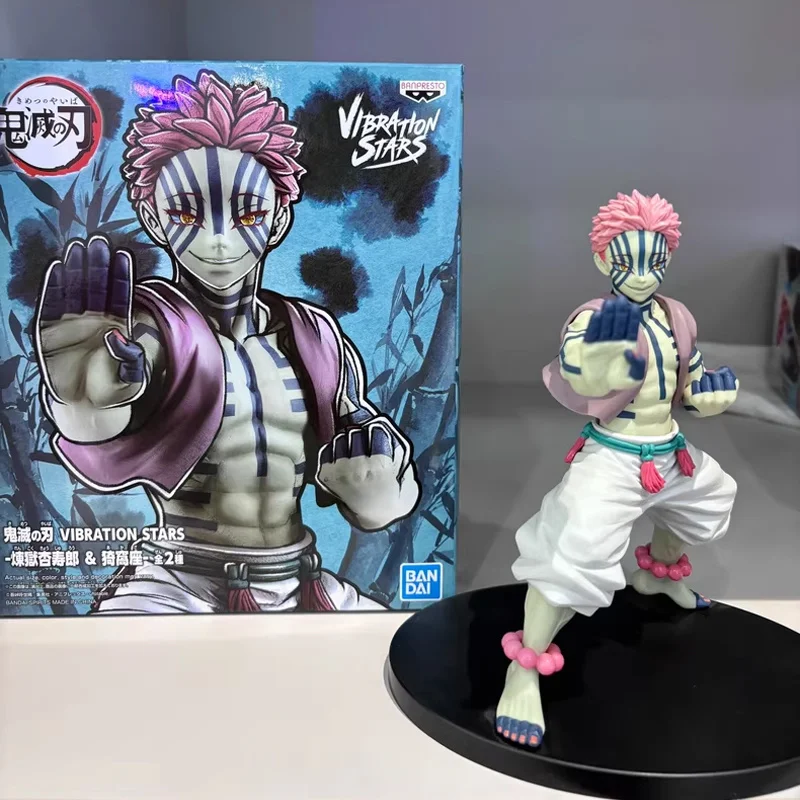 

In Stock Genuine Bandai Sega Demon Slayer Vibration Stars Action Figure Twelve Kizuki Akaza Hakuji Model Pvc Toy Collectibles