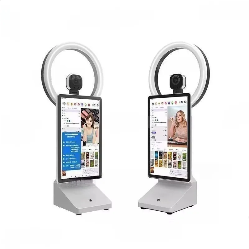 

Live Streaming Broadcasting hine For TikTok Facebook YouTube 13.3inch LCD Touch Screen Professional Live Broadcast Equipment