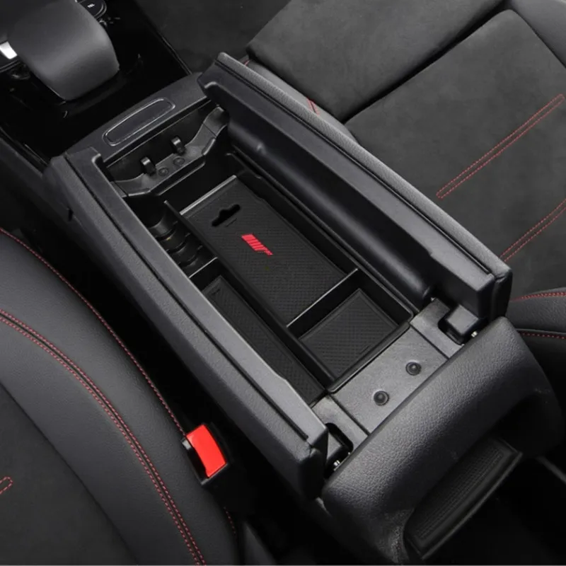 Car Armrest Box Storage Box Organizer Storage Box Central Storage Box For Mercedes Benz GLE 2020-2023 W167 Auto Accessories