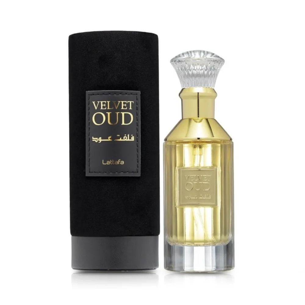 

Luxury Women Men Velvet Oud Eau De Parfum Amber Woody Fragrance Unisex Velvet Rose New Classy Elegant Fragrance Long-Lasting