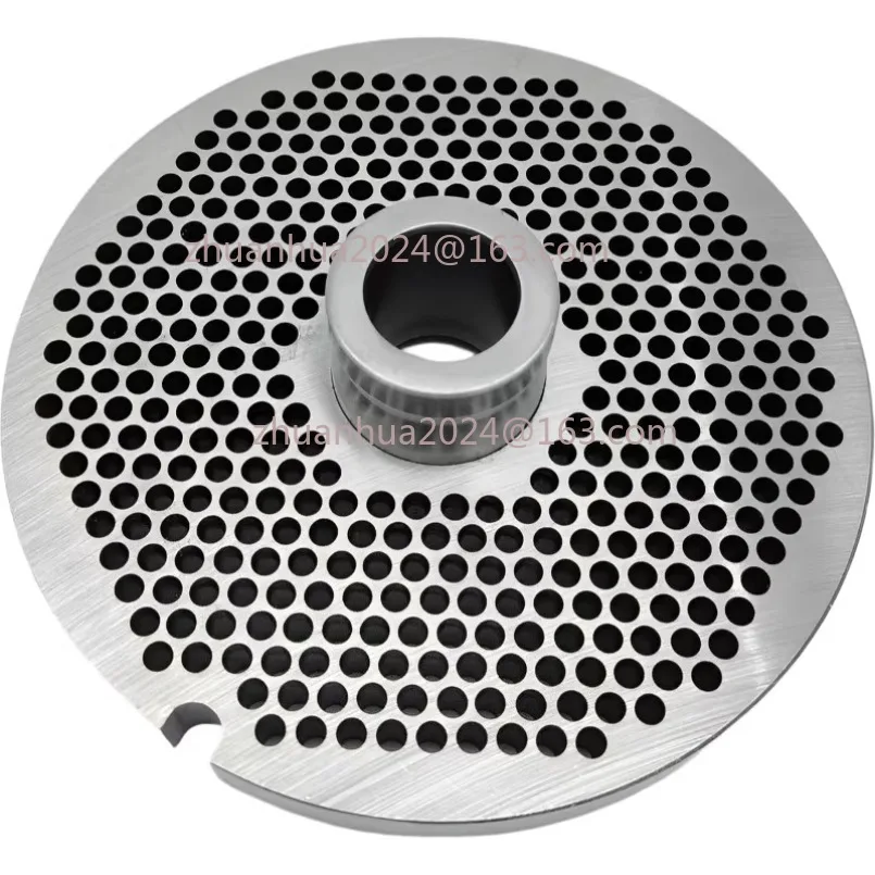 42 Tipo 3-30mm 3Cr13 Piastra di orifizio per lama per tritacarne elettrica in metallo in acciaio inossidabile, piastra di setaccio per piastra di uscita della carne 1 pz