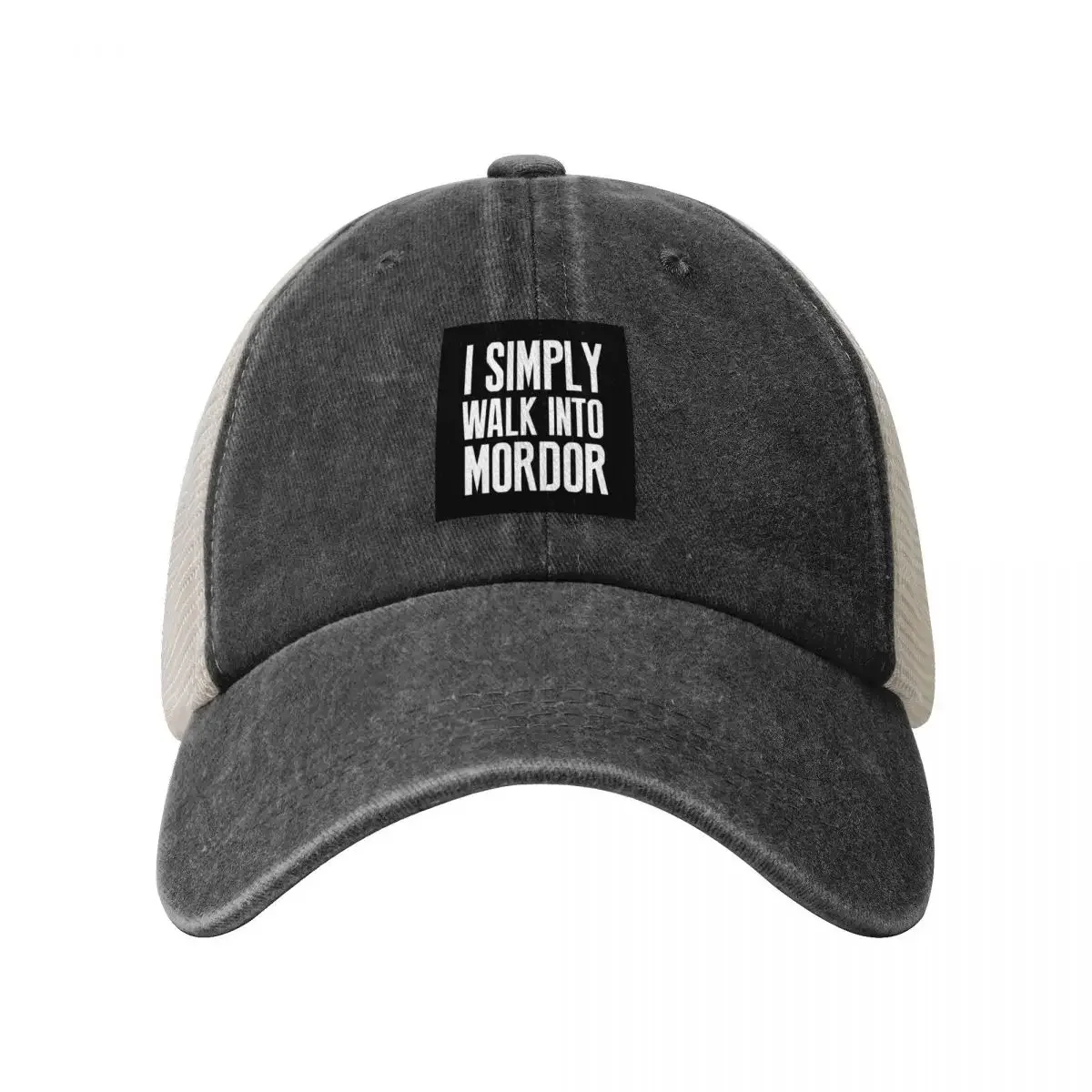 I simply walk into MORDOR Baseball Cap Christmas Hat Dropshipping Sun Hat For Children Women's Beach Visor Men's