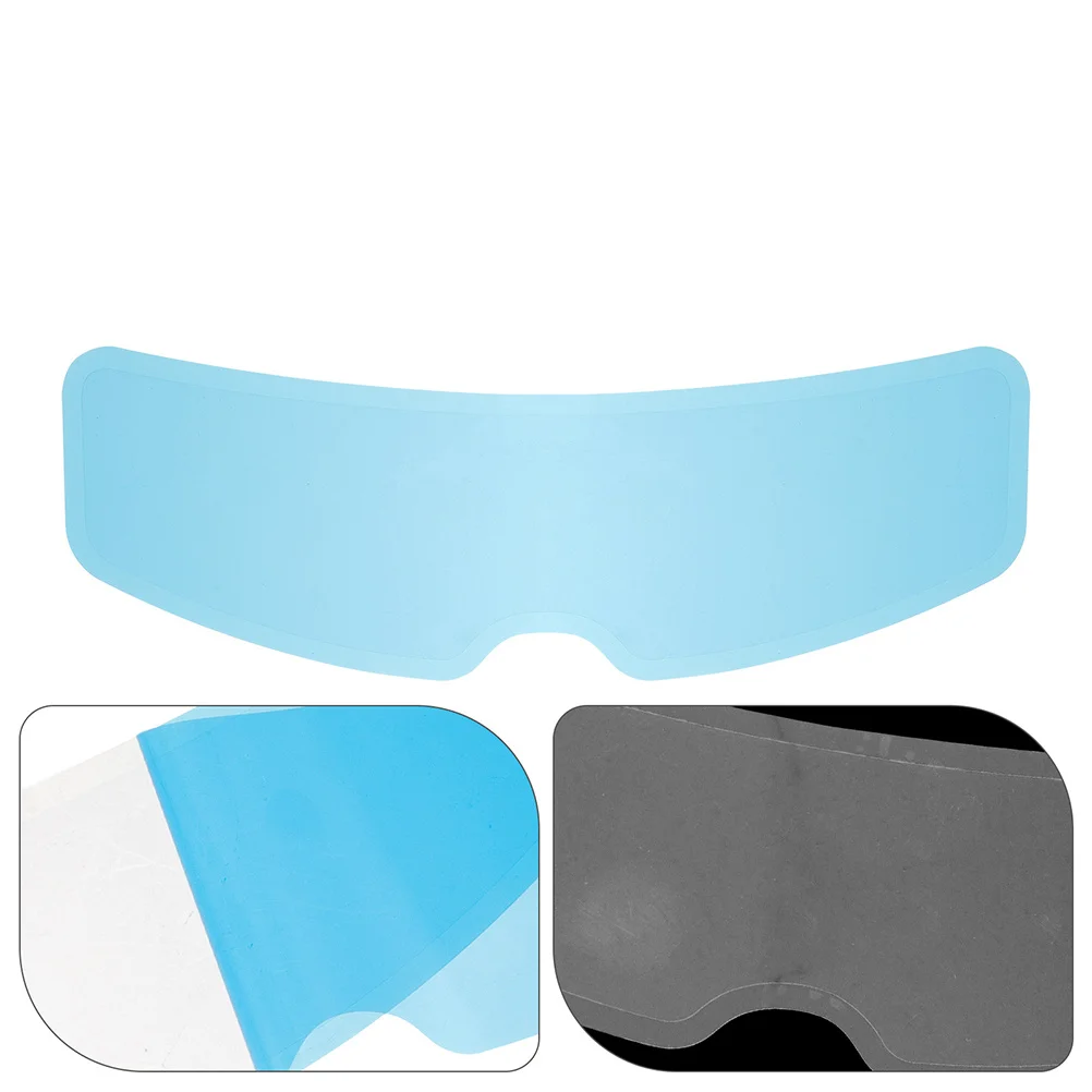 

2 шт., противотуманная пленка для мотоцикла, универсальная водонепроницаемая крышка для козырька, непромокаемая защита, прозрачная вставка для линз для электрического велосипеда