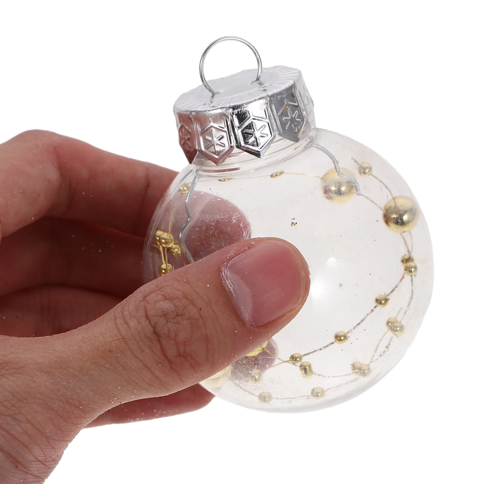 

30Pcs Xmas Ball Hanging Ornaments Classic Christmas Tree Decorations Glitter Ball Xmas Tree Hanging Balls Holiday Decor