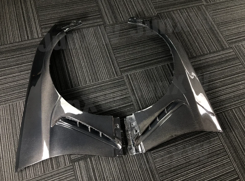 Carbon Fiber Car Front Bumper Side Fender Fin Splitters Spoiler for Toyota Subaru GR86 BRZ 2022+ FRP Body Kits Accessories - view 5