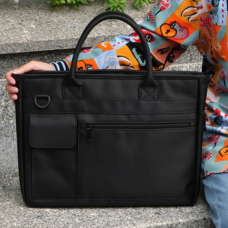 Torba na laptopa 15. 6-calowa torebka jedno ramię modna walizka torba rekreacyjna Air Pro jedno ramię wodoodporna torba na komputer — zdjęcie 3