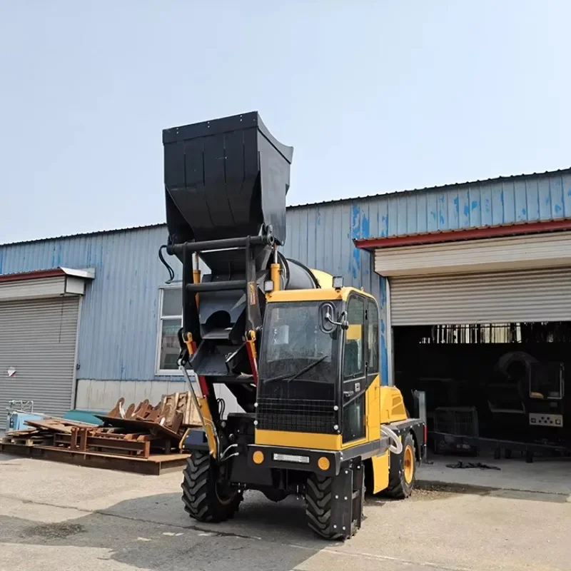 3.2M3 Self Loading Mobile Concrete Mixer Machine Price Self-loading Concrete Mixer Truck for Sale