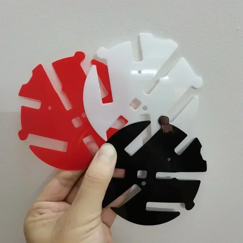 

VW New 11cm Emblem Backing Plate for Volkswagen Golf 6/7/7.5 Polo/Passat/T-Roc/Arteon/Tiguan/CC Trunk Badge Background Panel