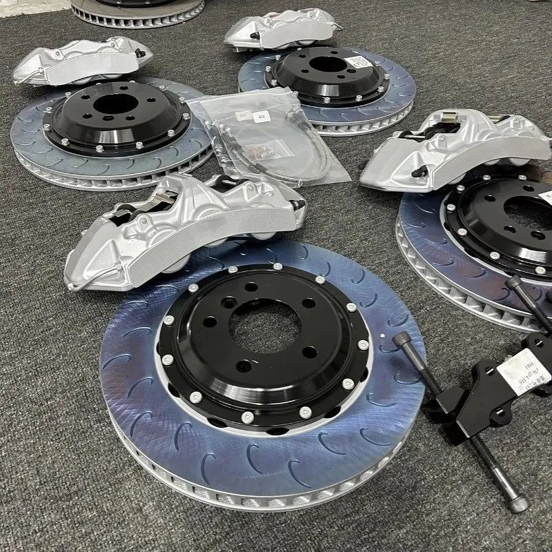 Racing Auto Big Brake Caliper Kit 6 Piston Caliper /4 Pot Brake Caliper Disc Rotor Brakes for BMW M3 E92 335i E90 E93 E46 E61