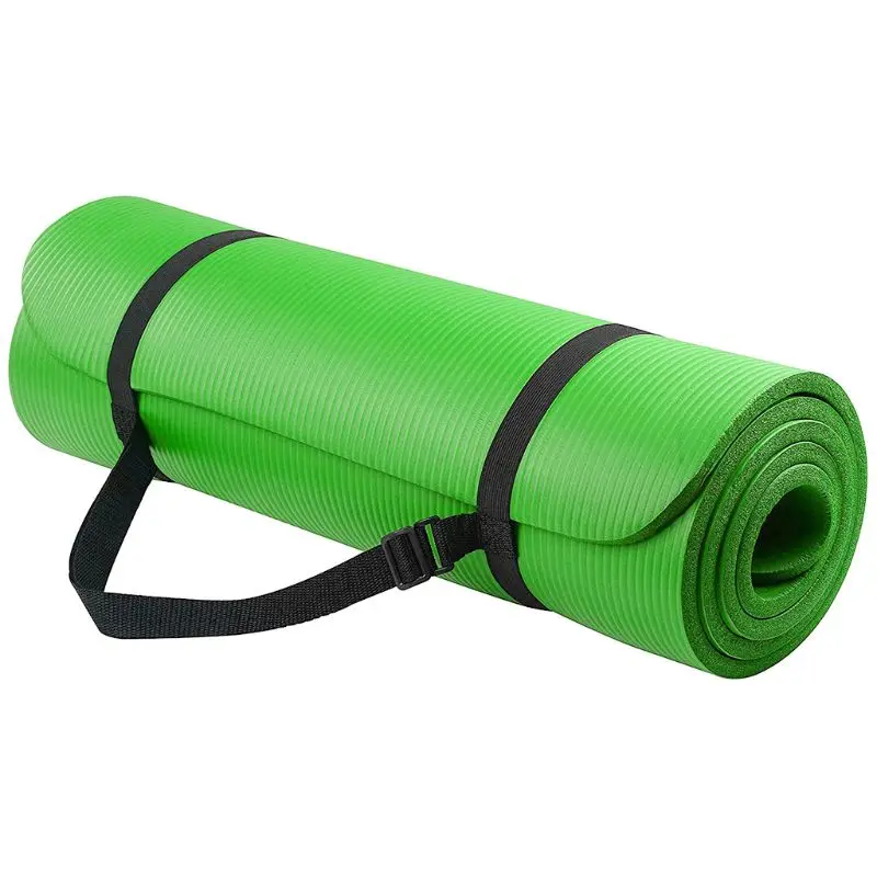 1 Set Yoga Mat for Extra Thick 1cm Pilates Fitness Cushion Non Slip Exercise Pad DropShipping