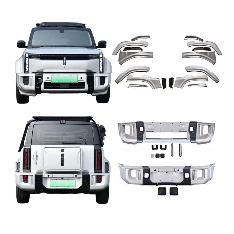 Wide‑Body Exterior Restyling Surround Kit, Compact SUV Exterior Retrofitting Accessory With Front & Rear Fascia Components