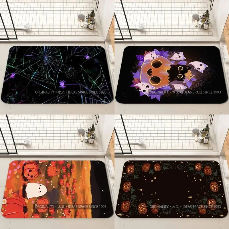 

Neon Spider Web Mat Living Room Decoration Home Sofa Non-Slip Carpet Study Bedroom Tatami Children'S Soft Floor Mat