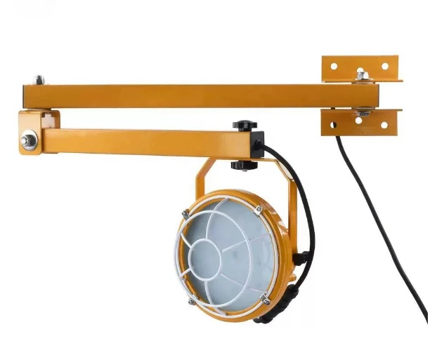 Newly designed swing arm Led work light 20W 30W 50WLed dock light for warehouse trailer dock lighting