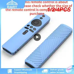 1/2/4PCS For Mi Box S/4X Mi TV Stick Remote Cover Silicone Tv Box Controller Case Silicone Shockproof Protective